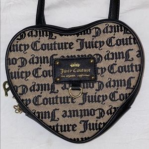 Juicy Couture Crossbody Heart Purse/Bag